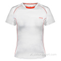 T-Shirt Masculino Umidade Wicking Dry Fit Branco